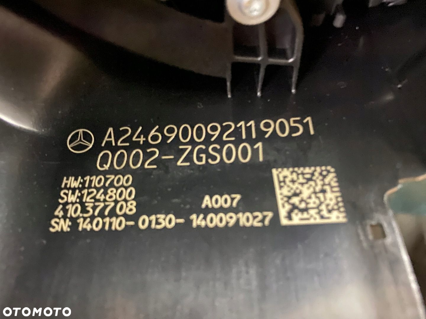 MERCEDES W 246 117 przelaczniki tasma kpl.A 2469009211 - 2