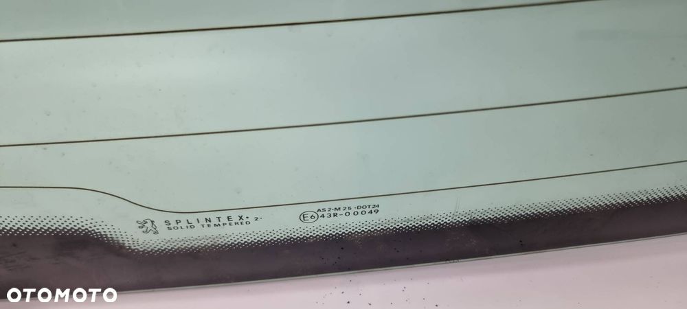 SZYBA TYŁ PEUGEOT 307 - 5