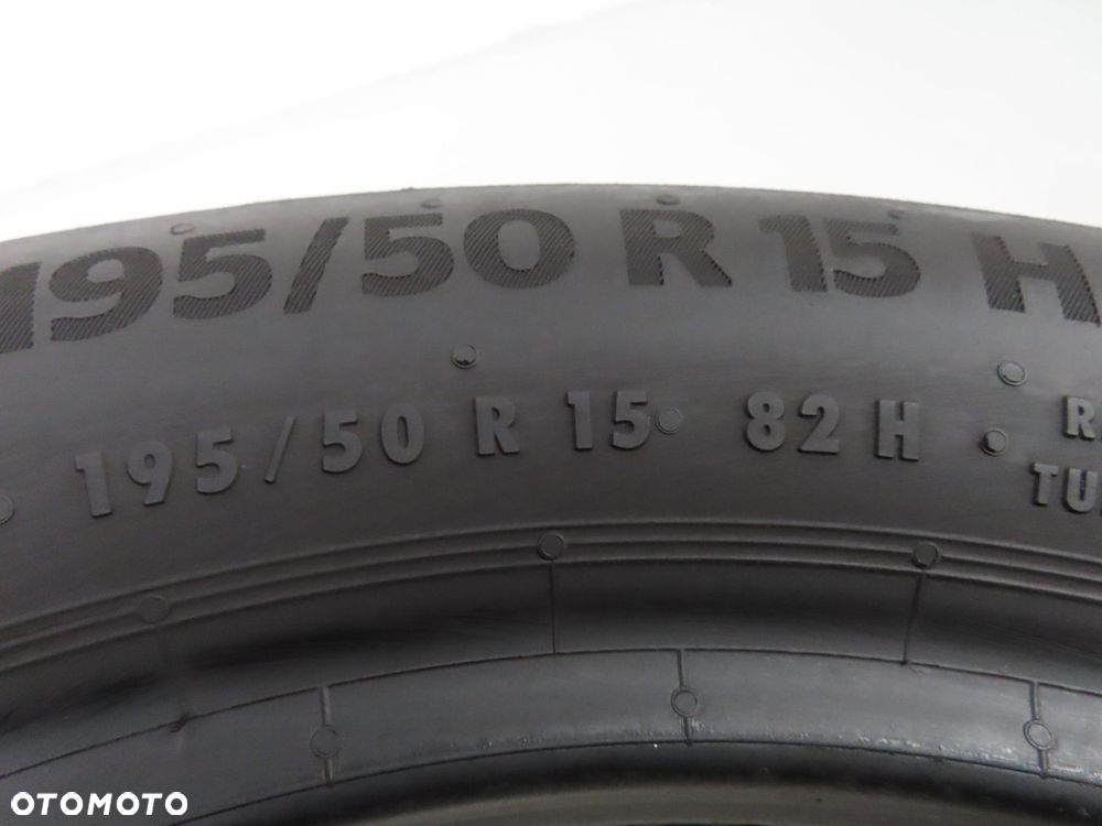 2x 195/50R15 OPONY LETNIE UŻYWANE Continental EcoContact 6 82H - 4