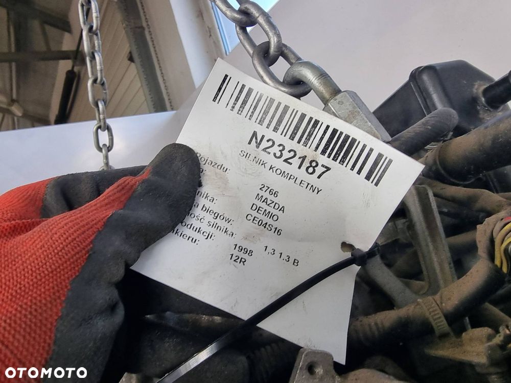 SILNIK KOMPLETNY MAZDA DEMIO 1.3 - 2