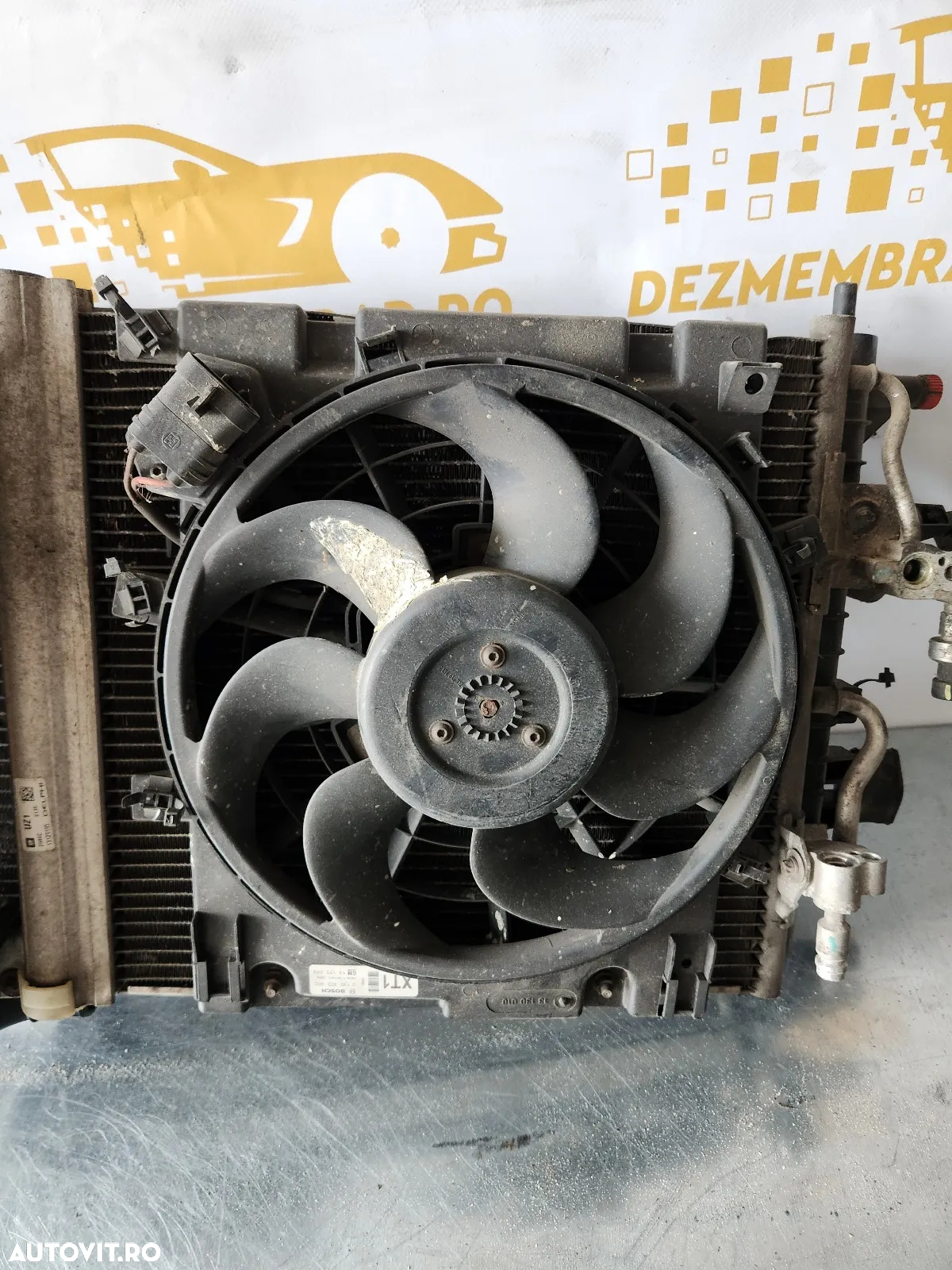 Grup Radiatoare Radiator Apa Clima Intercooler Termocupla Ventilator Clima Opel Astra H Zafira B 1. - 6
