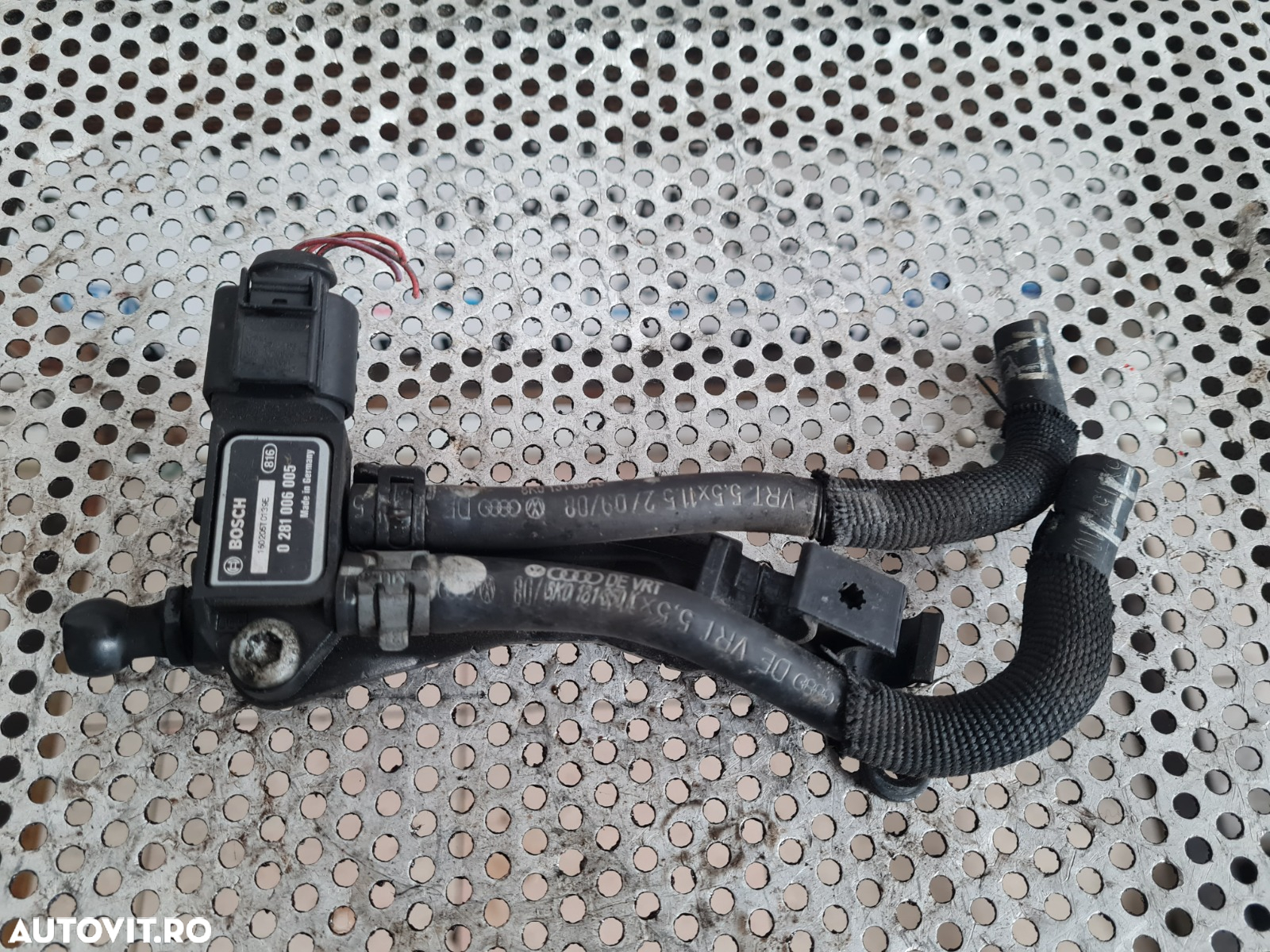 Senzor Presiune Gaze Evacuare Vw Seat Skoda Audi 2.0 Tdi Euro 5 Motor CAGA CAGB CAGC Cod  - Dezmemb - 4