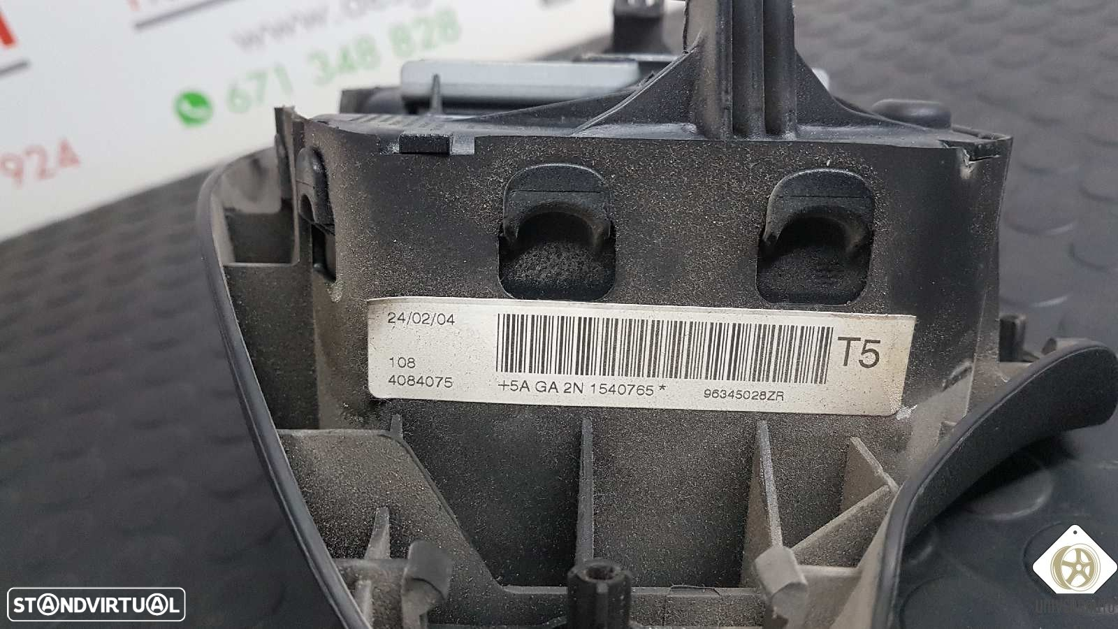 AIRBAG FRONTAL ESQUERDO PEUGEOT 307 2004 - 4