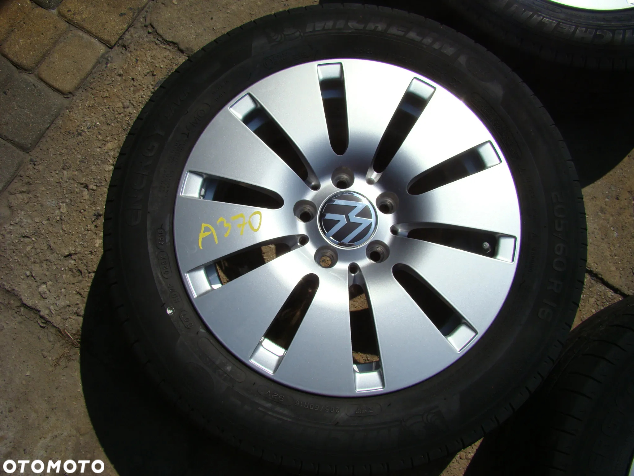 a370 5x112 VW Transporter Multivan Caravelle T4 Caddy Sharan 6,5jx16 Lato 205/60 - 3