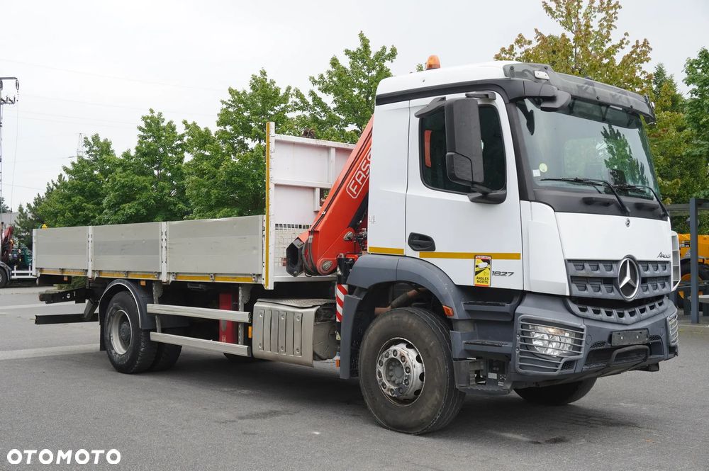Mercedes-Benz Arocs 1827 4x2 / 70 tys km!!! / HDS Fassi F135A.0.22 / pilot / rotator_257692 - 6
