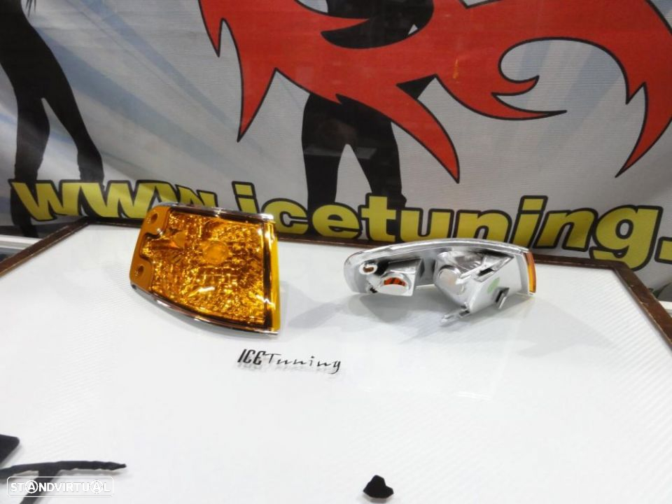 Farolins / farois / Pisca frontal Honda CRX 88-89 Laranja C/2 anos de garantia - 10