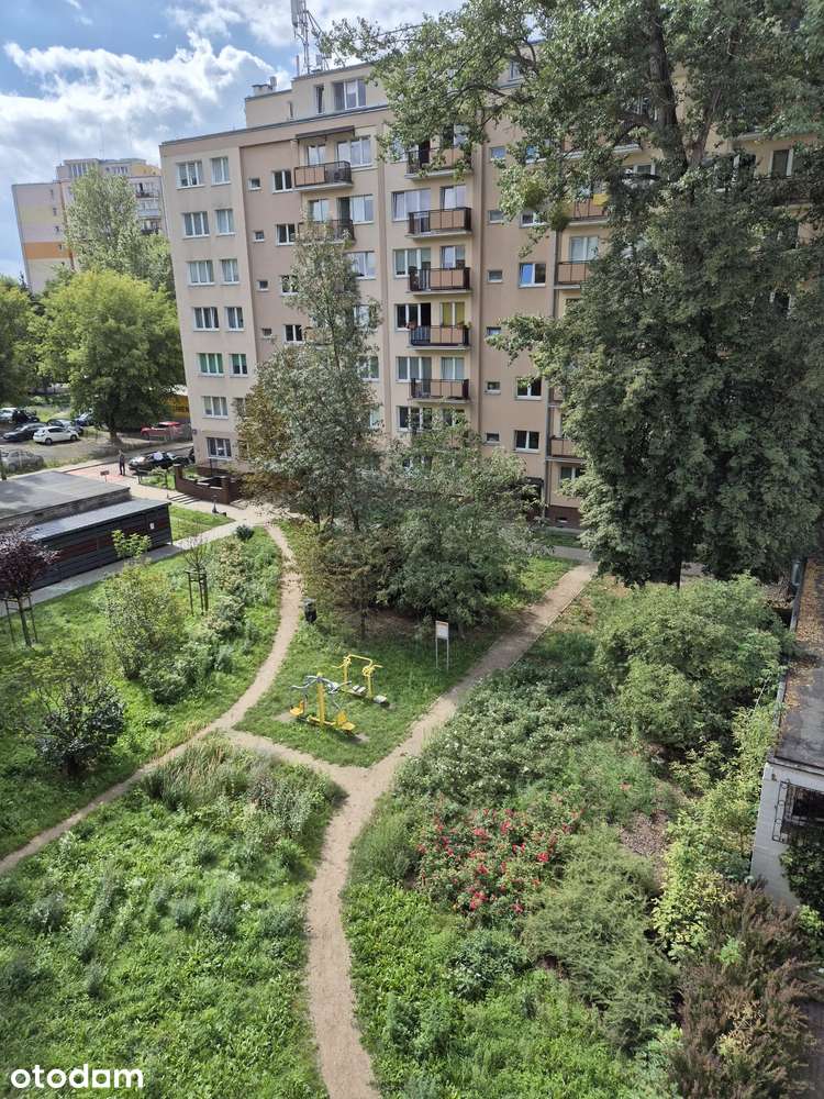 Saska Kępa przy Parku Skaryszewskim |Duży balkon |Jasna kawalerka 23m²