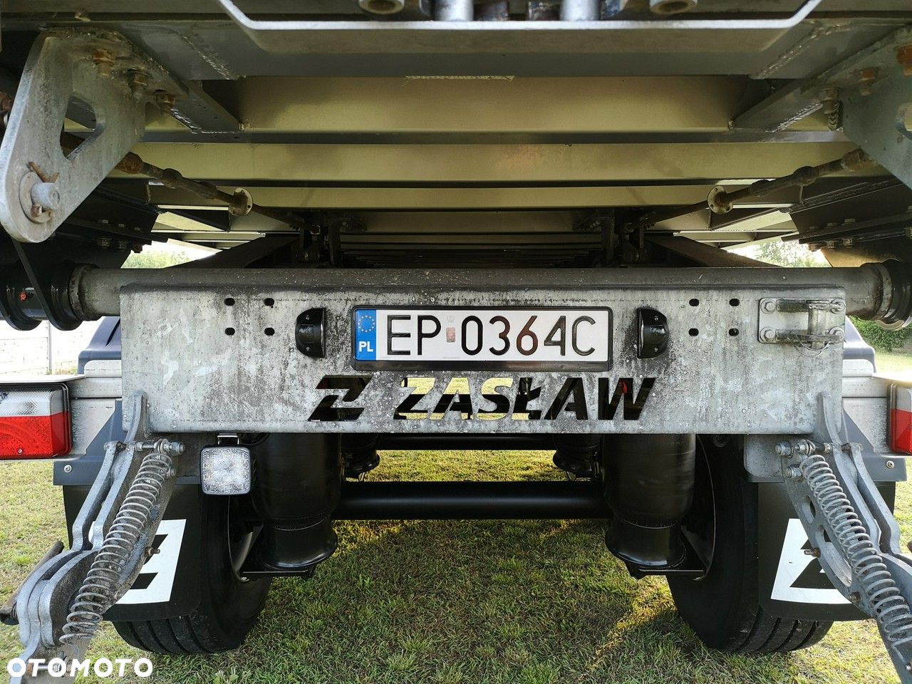 Zaslaw Wywrotka Aluminiowa Klapo-Drzwi Osie SAF Stan Idealny! - 13
