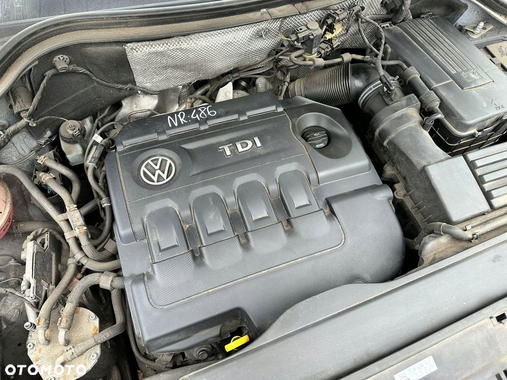 SILNIK SŁUPEK 2.0 TDI CUV CUVC VW TIGUAN I 5N 110KW / 150KM FILM Z PRACY - 1