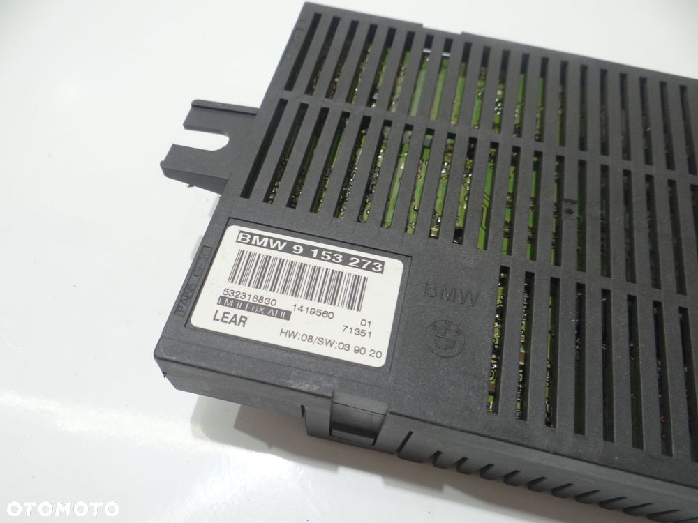 MODUŁ STEROWNIK ŚWIATEŁ BMW E60 E61 LCI 9153273 (4623666) - 3