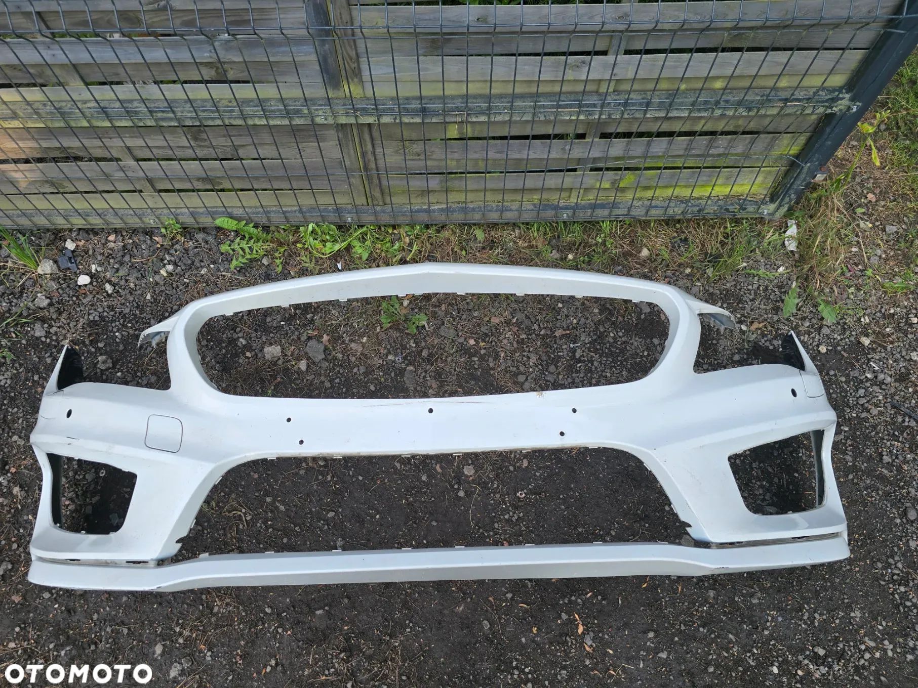 Mercedes cla w117 amg przed liftem zderzak przód - 1