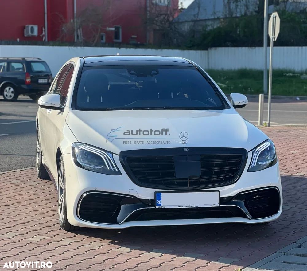 Pachet exterior Mercedes S-Class W222 (2013+) Conversie (2017+) Facelift S63 Design - 14