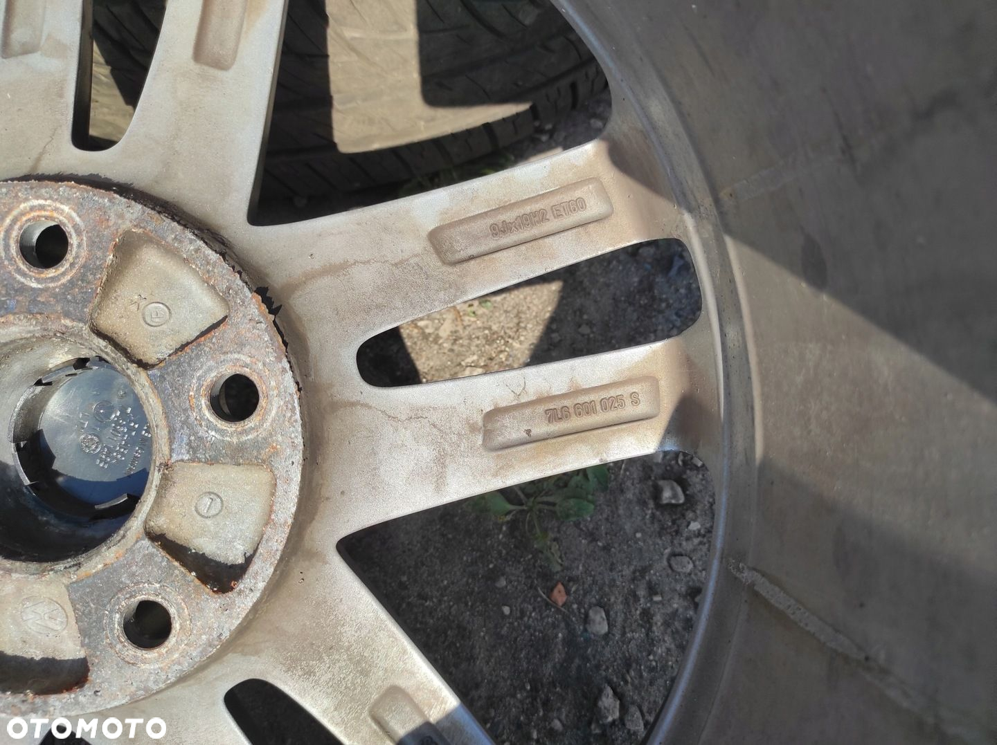 Volkswagen VW 7L6601025S KOŁA FELGI ALUMINIOWE 19 9J 5x130 ET60 255/55 R19 - 7