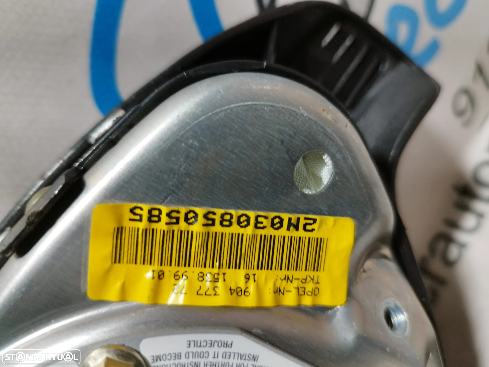 AIRBAG VOLANTE GUIADOR OPEL AGILA A H00 ASTRA G T98 CORSA B S93 COMBO B TIGRA A S93 ZAFIRA A T98 90437772 1615389901 2N030850585 - 5