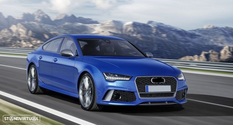 Para-choques Audi A7 4G8 (2014 a 2018) Look RS7 - 5