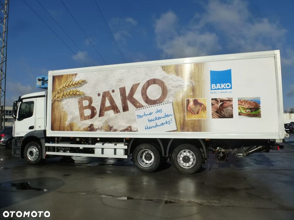 Mercedes-Benz ACTROS ANTOS 2543 6X2 CHŁODNIA IZOTERMA OS SKRĘTNA PODNOSZONA SUPER STAN - 8