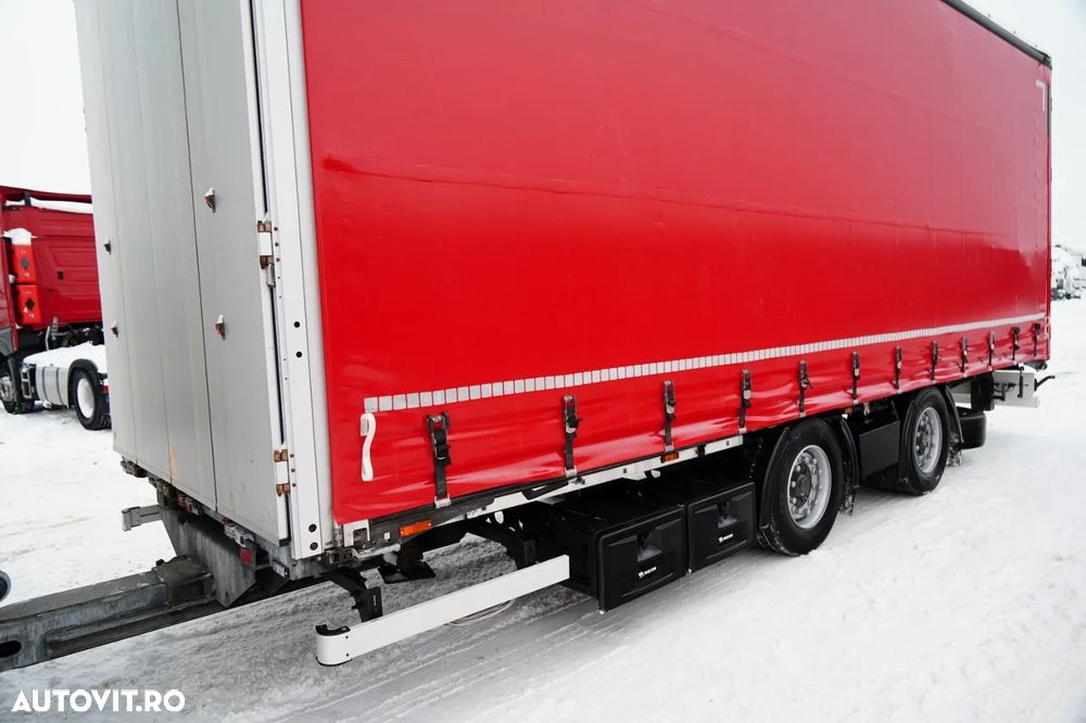 Volvo FH 460 / COMBINAT TANDEM / 120 M3 / TRANSPORT / I-PARK COOL / DIRECȚIE AXĂ RIDICATĂ / WIELTON 2021 - 9