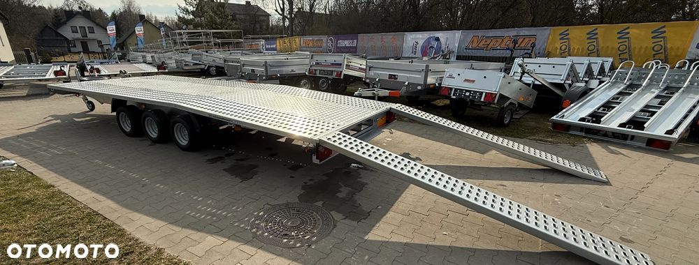 Niewiadów Laweta samochodowa  NIEWIADÓW Jupiter 3 osie 550x210 cm, DMC: 3500kg - 9