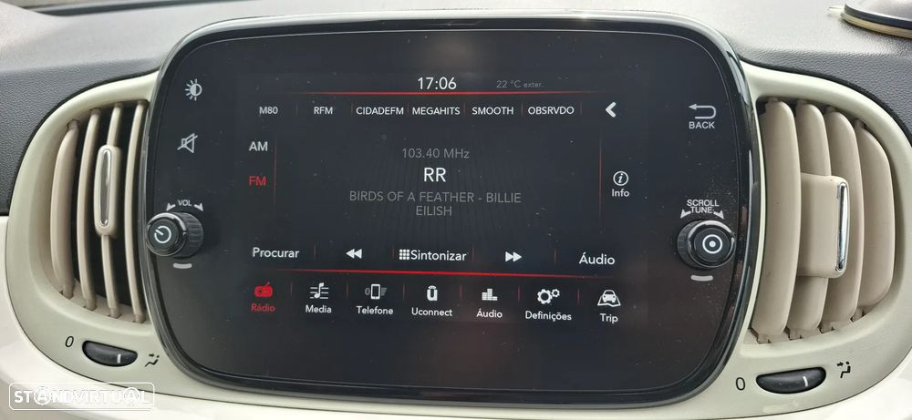 Fiat 500 1.2 Lounge Dualogic S&S - 10