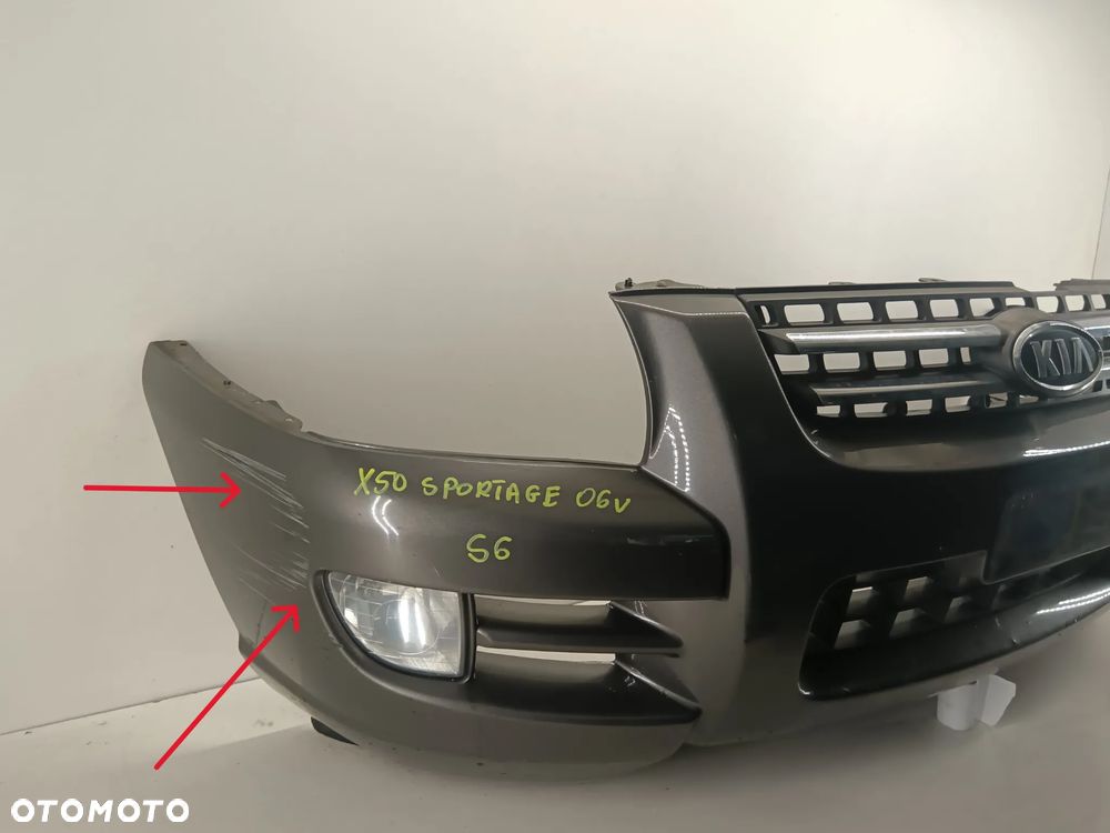 zderzak przedni przód grill KIA SPORTAGE II 04-10 S6 - 2