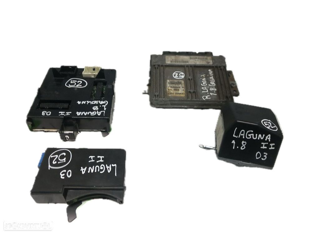 Conjunto Centralina De Ignição (Imobilizador) Renault Laguna Ii (Bg0/1 - 1