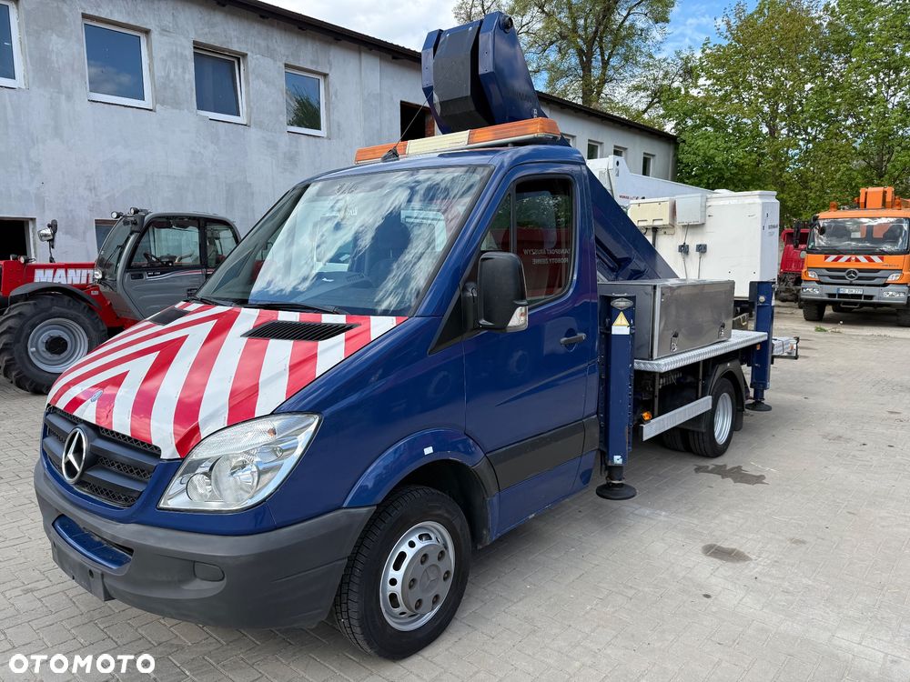 Mercedes-Benz Podnośnik Koszowy Zwyżka Izolowany Kosz Ruthmann TB180 18 metrów  14 w Bok Udt jak Wumag Multitel Gsr Cena Brutto !!! - 3