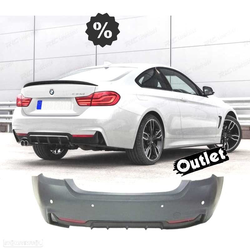 C203322C3 PARA-CHOQUES TRASEIRO PARA BMW SERIE 4 F32 F33 13-18 PACK M PERFORMANC - 1