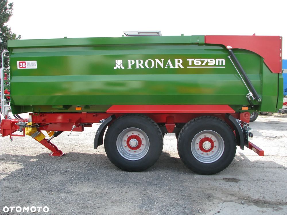 Pronar Przyczepa skorupowa PRONAR T-700XL -14.7t; T-679M -12t, tandem, (za dopłatą - nadstawy, plandeka, oś skrętna) - 39