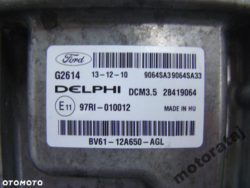 FORD DELPHI BV91-12A650-AGL DCM3.5 28419064 G2614 - 2