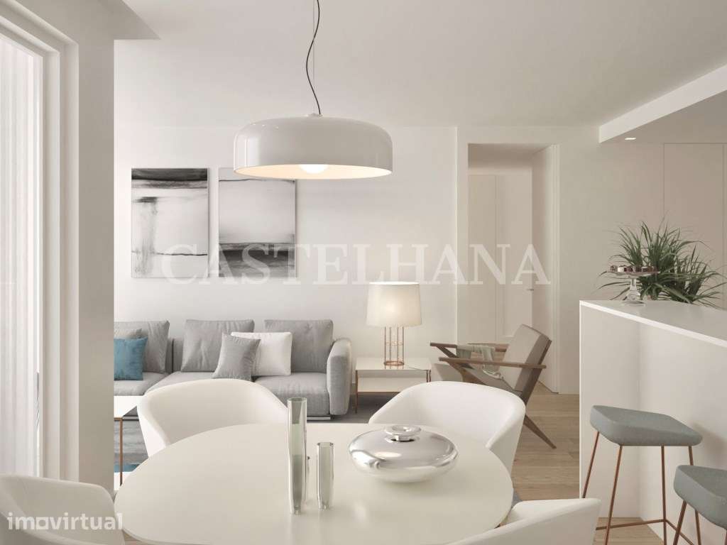 Apartamento T2 com varanda em novo empreendimento em Matosinhos - Grande imagem: 3/110