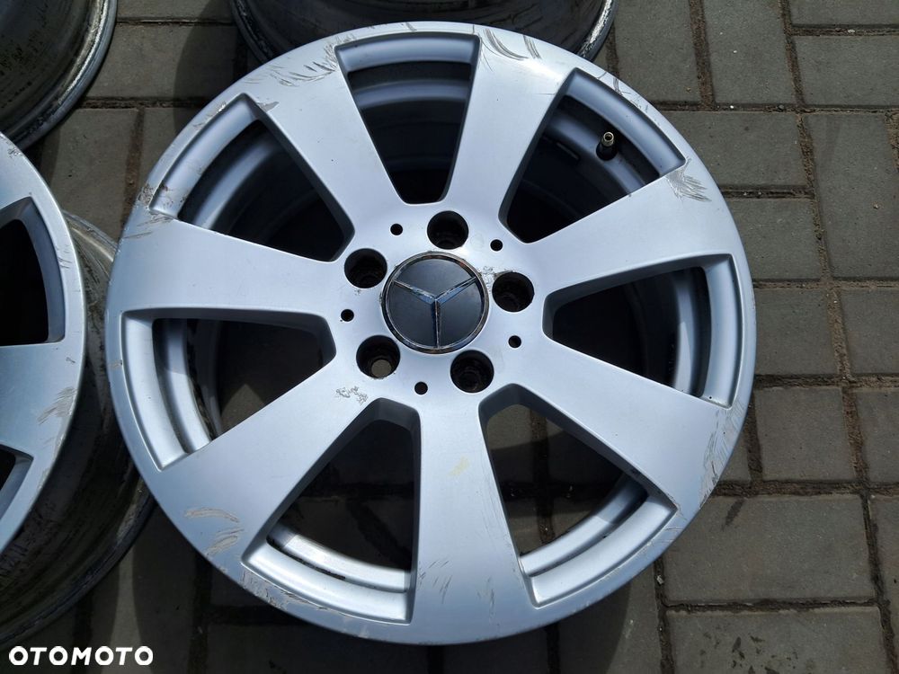 mercedes c klasa w204 felgi aluminiowe 16" 5x112 zamiennik - 2