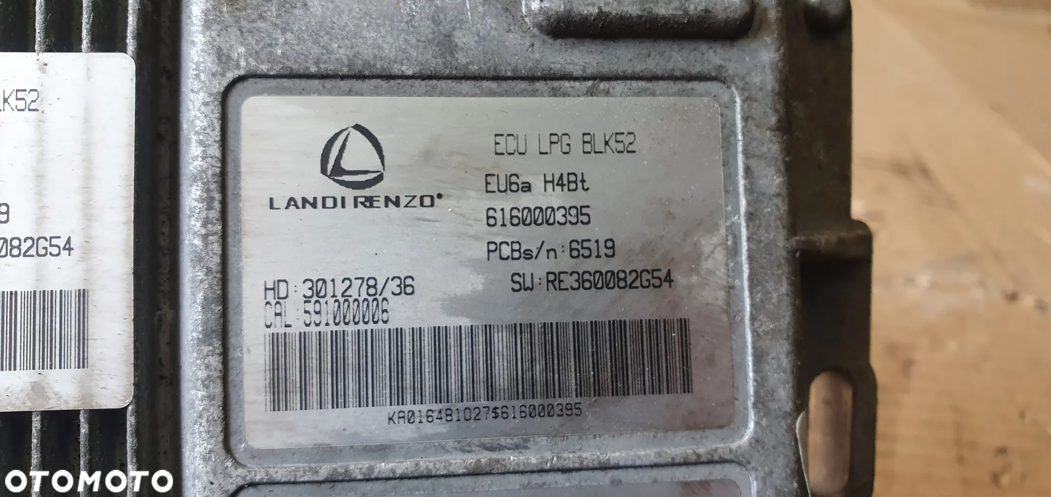 Moduł sterownik gazu Dacia Logan II 0.9 TCE 616000395 - 6
