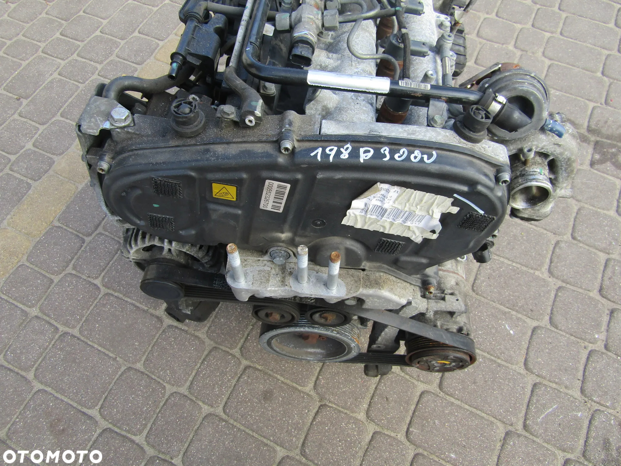 SILNIK 1.6 JTD FIAT DOBLO II OPEL COMBO D 11 18R 198A3000 - 2