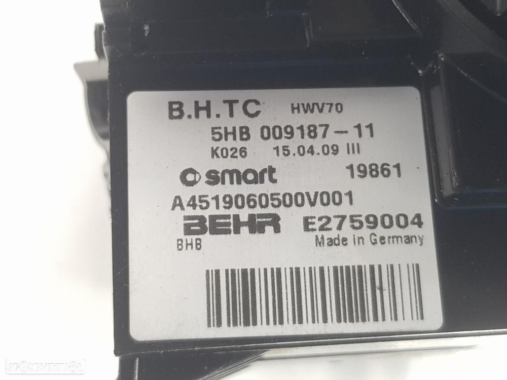 COMANDO LUZES SMART FORTWO COUPÉ 2007 - 4