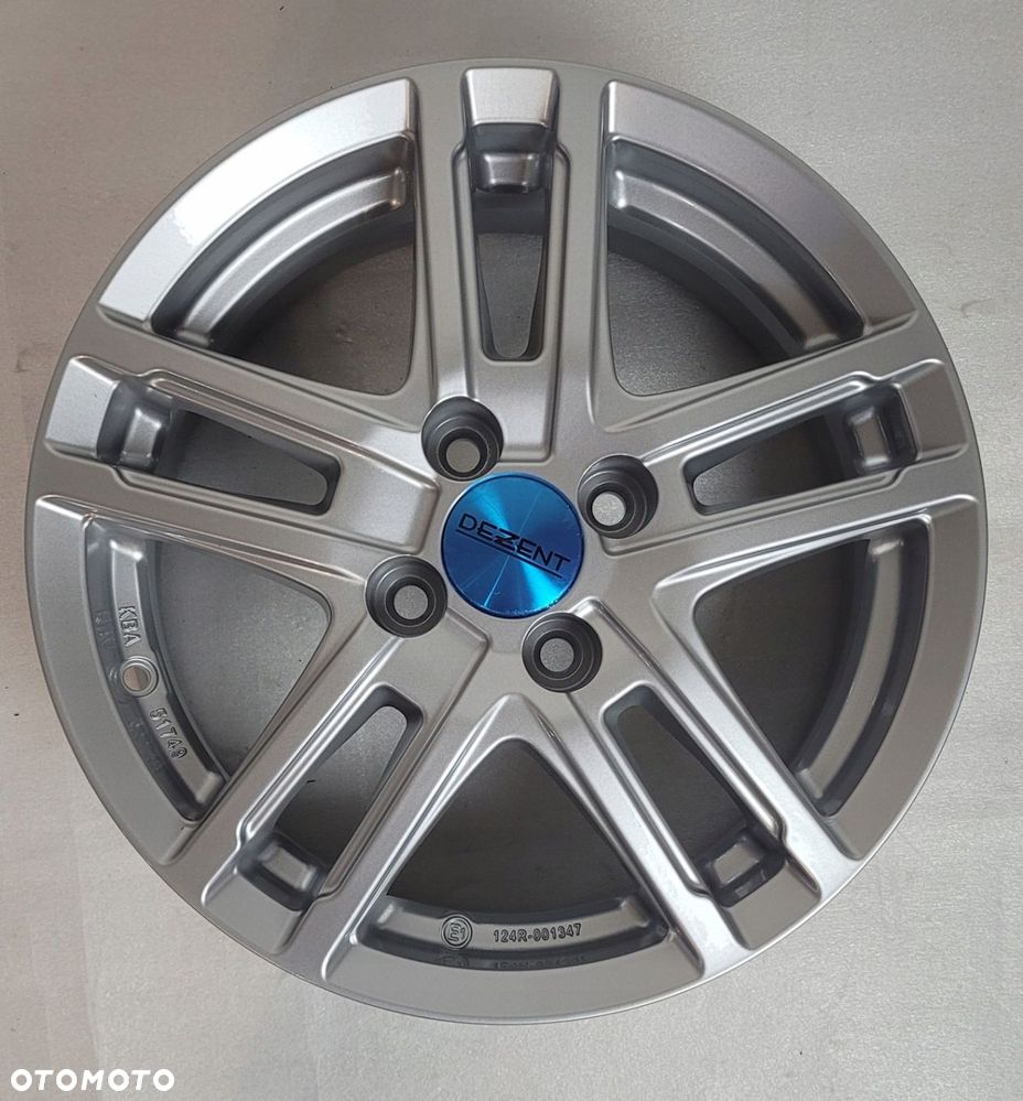 FELGA MAZDA 2 DJ MX-5 MX-3 6x15 15 ET47 4X100 TOYOTA AYGO NOWA DEZENT - 3