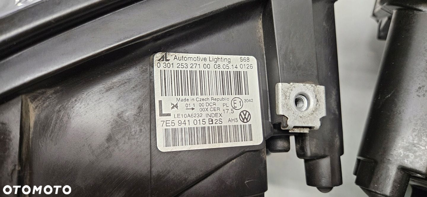 VW T5 LIFT 7E5 XENON LED LEWY PRAWY REFLEKTOR LAMPA LEWA PRAWA - 5
