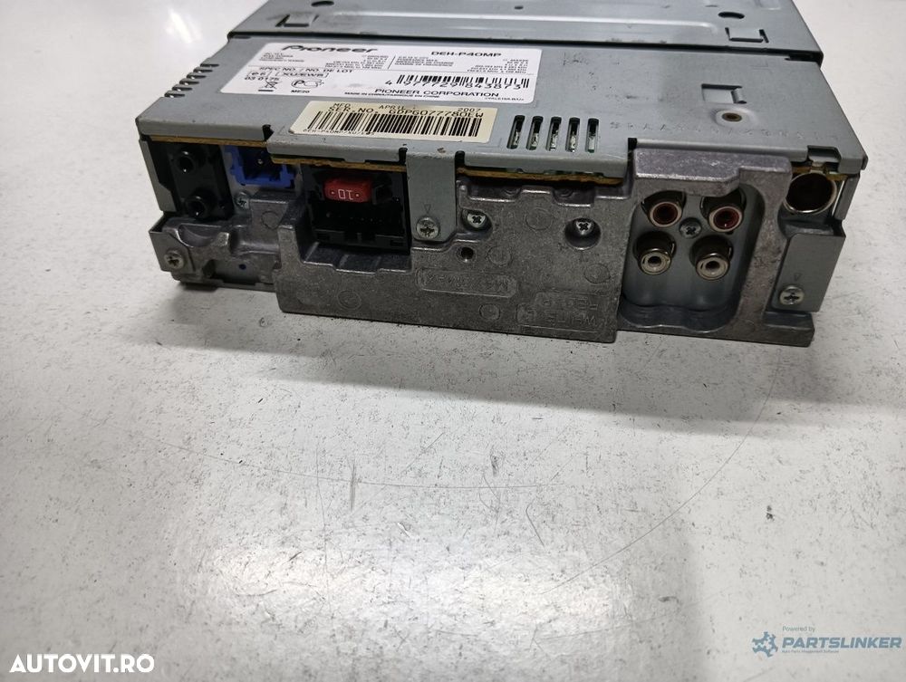 Cd player auto  RENAULT CLIO II BB0/1/2_, CB0/1/2_ 1998 - > - 2