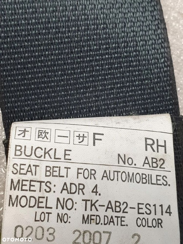 PAS BEZPIECZEŃSTWA PRZÓD PRAWY IMPREZA II 07r GD - 4