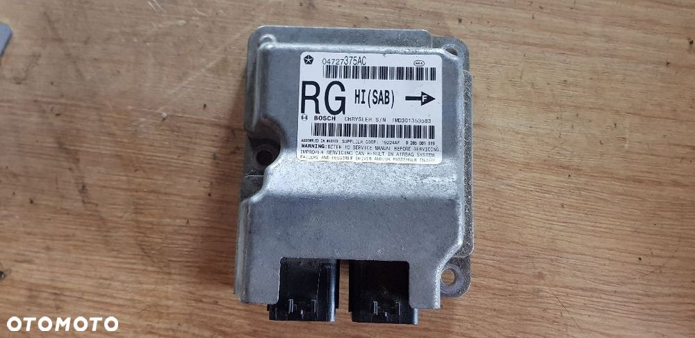 CHRYSLER VOYAGER IV 00-04 STEROWNIK PODUSZEK 04727375AC - 1