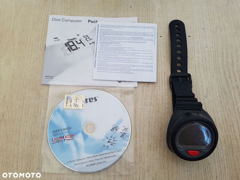puck wirst komputer nurkowy zegarek - 5