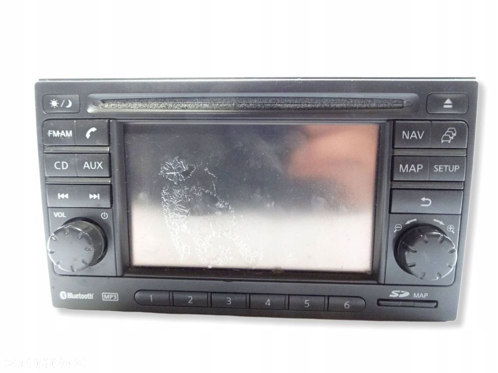 radio cd nissan qashqai j10 10-13r. 7612830076 - 3