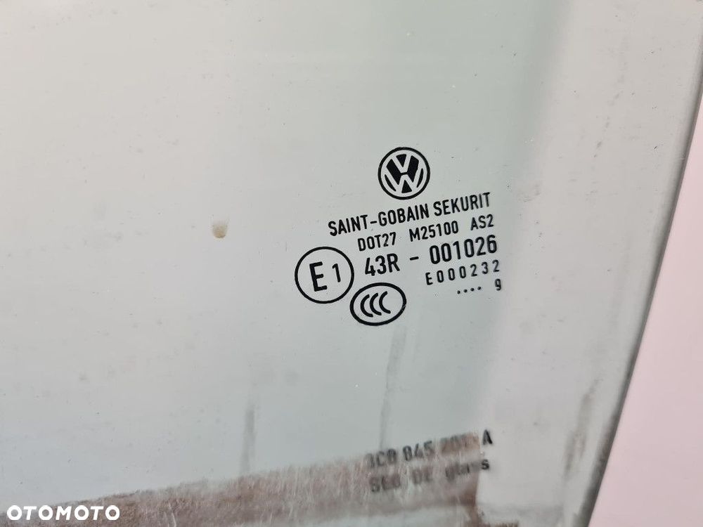 VOLKSWAGEN PASSAT CC SZYBA DRZWI PRZÓD LEWA - 2
