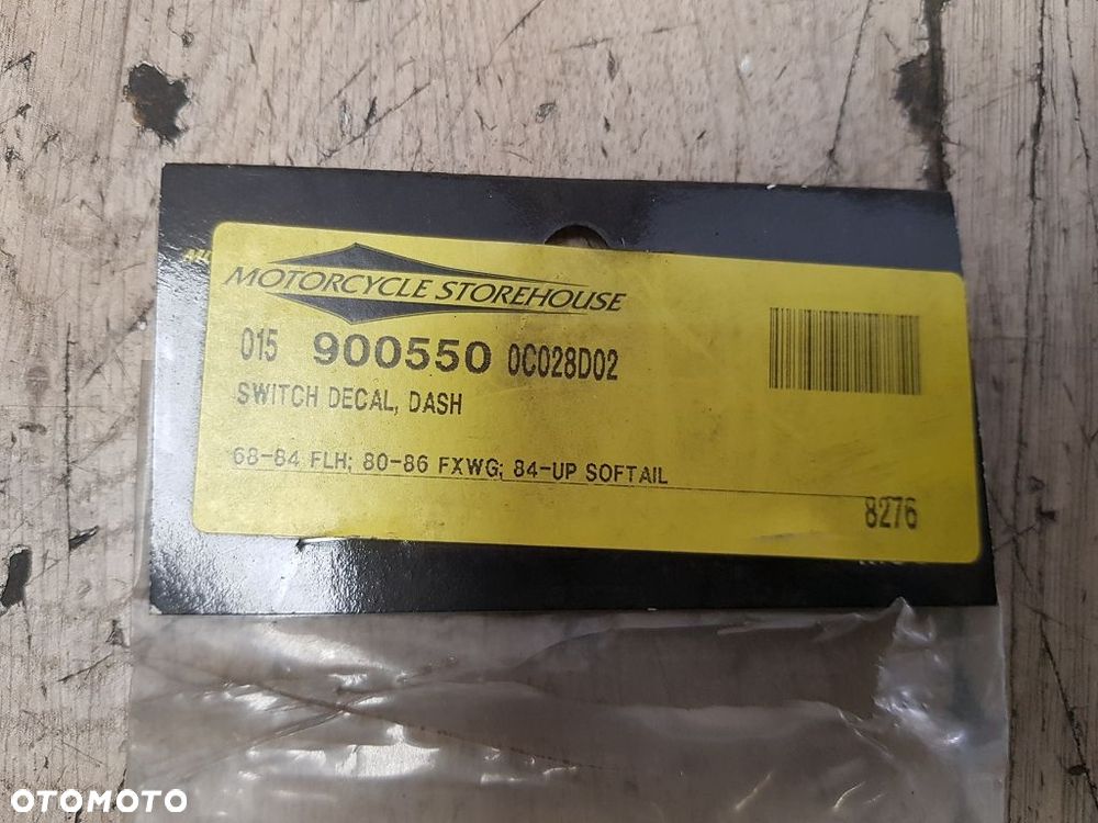 Naklejka pod stacyjkę MCS 900550 Harley Davidson Softail Dyna Fat Boy Heritage - 9