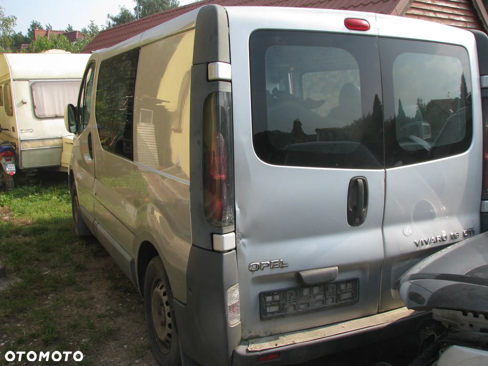 OPEL VIVARO A I 1.9CDTI MASKA DRZWI ZDERZAK BŁOTNIK CZĘŚCI SREBRNY L147 - 3