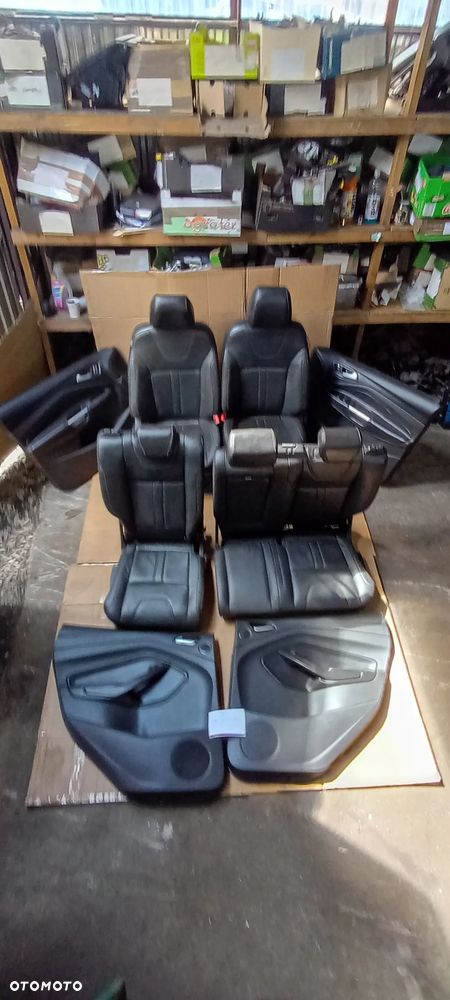 Fotele kanapa boczki komplet skóra Ford Kuga II MK2 - 24
