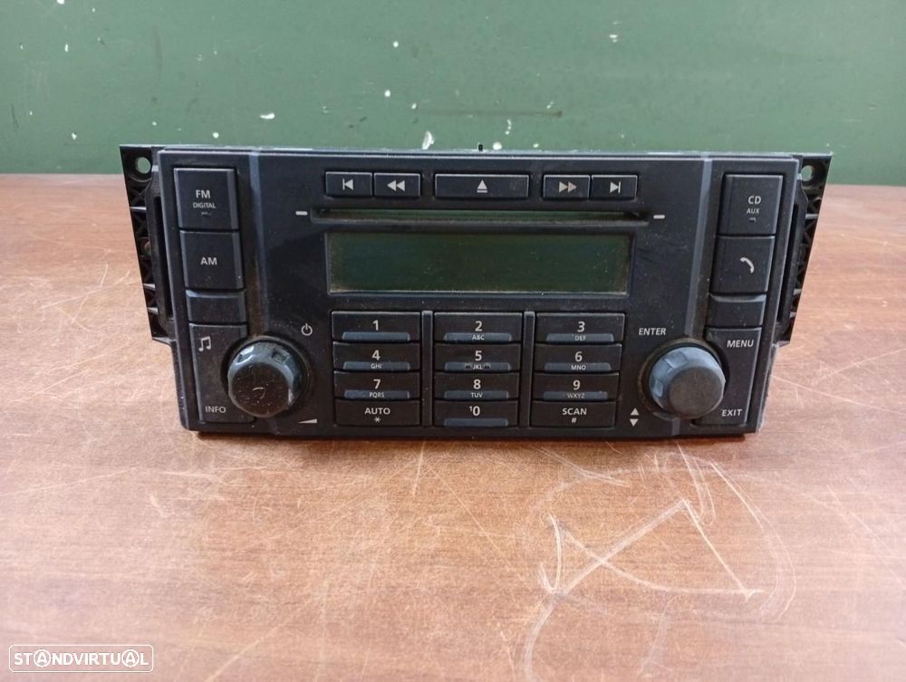 SISTEMA DE ÁUDIO RÁDIO CD LAND ROVER FREELANDER LR2 - 1