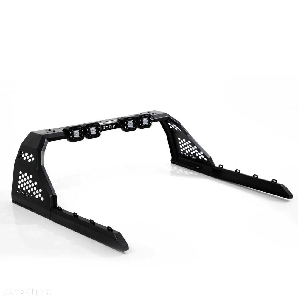 Rollbar pick-up cu proiectoare Hilux, Ranger, D-Max, Navara, Amarok - 4