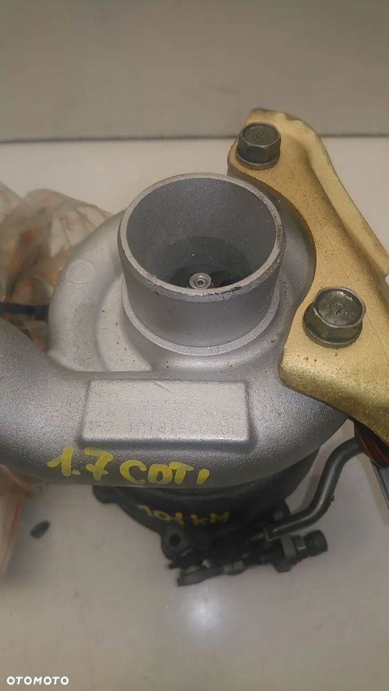 TURBO TURBOSPRĘŻARKA OPEL MERIVA A COMBO C CORSA C ASTRA H III 1.7 CDTI DIEASEL 4510069 / CZERWONA GUMKA - 4