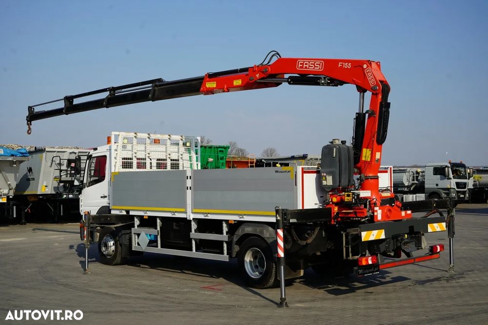 Mercedes-Benz ATEGO / 16 30 / E6 / CUTIE DE VITEZE + HDS FASSI F 155 / ADR / RADIO CONTROL - 3