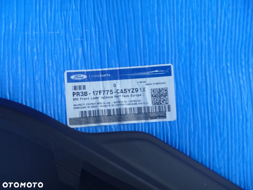 FORD MUSTANG VII 2024 SPOJLER ZDERZAKA PRZEDNIEGO PR3B-17F775-CAW NOWY ORYGINAŁ - 3